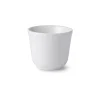White Fluted Half Lace Thermal Mug, 26 cl